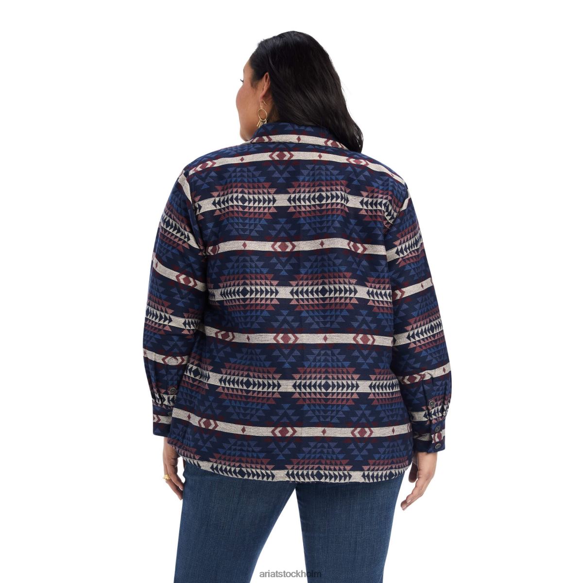 blast Ariat shacket skjorta jacka bergstopp jcd kvinnor F04843519