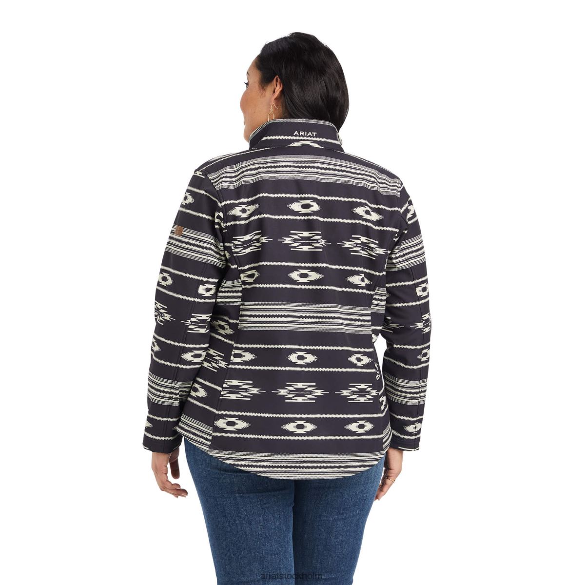 blast Ariat softshell chimayo jacka rio chiquito blk/smörkräm kvinnor F04843491