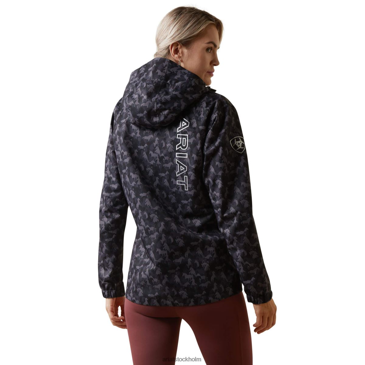 blast Ariat vattentät jacka för åskådare periskop camo häst kvinnor F04843590