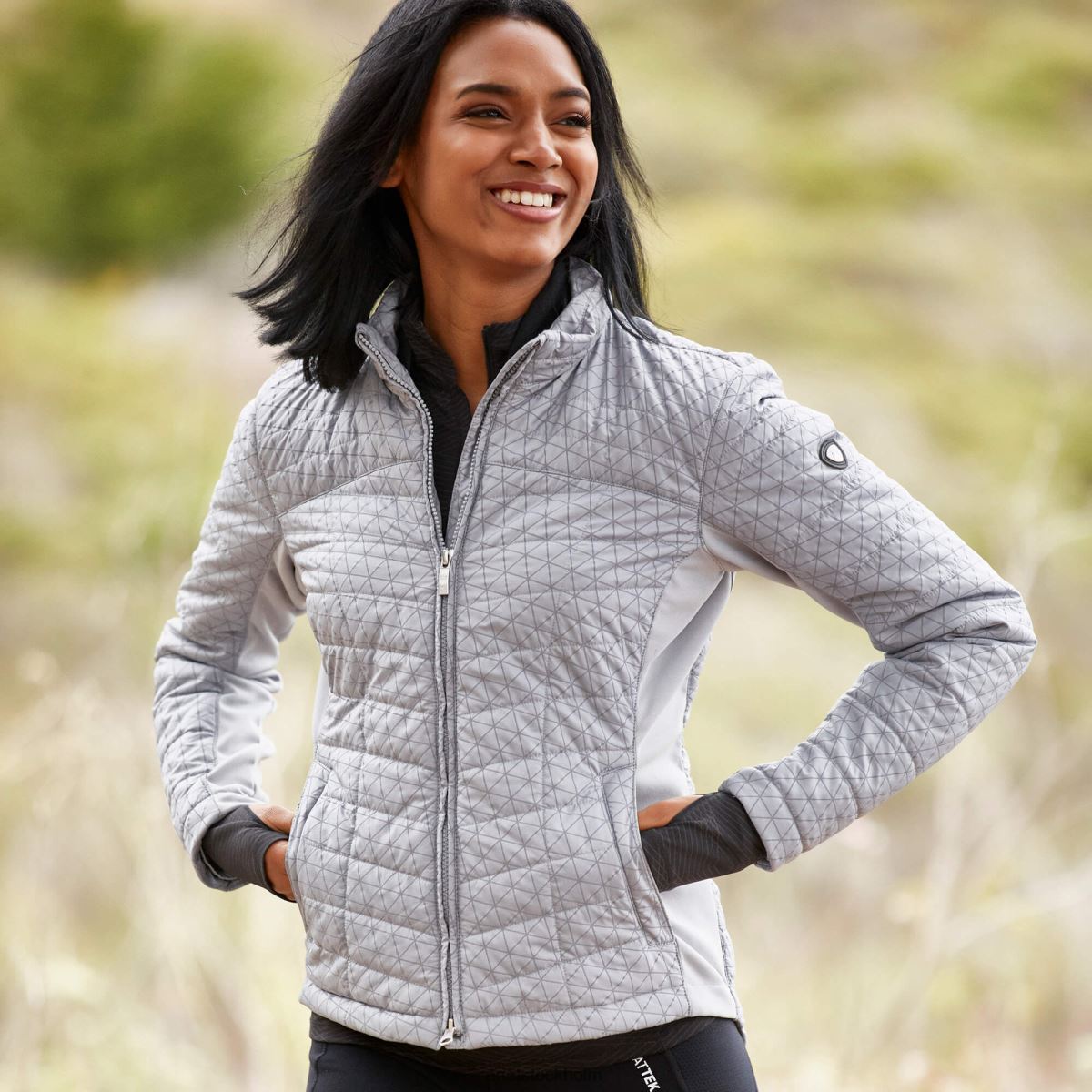 blast Ariat volt 2.0 reflekterande jacka silver kvinnor F04843648