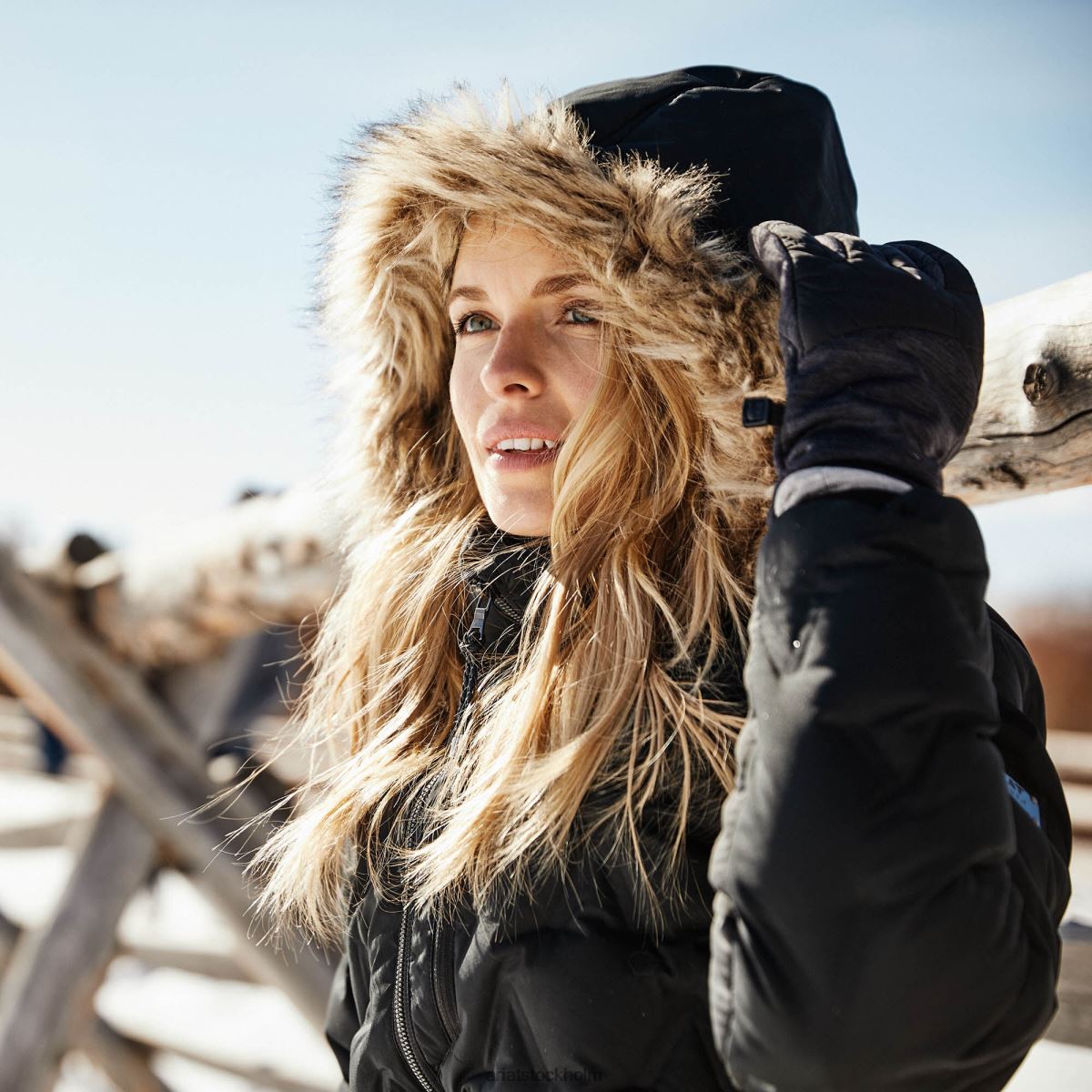 blast Ariat barrow isolerad dunrock svart kvinnor F04843691