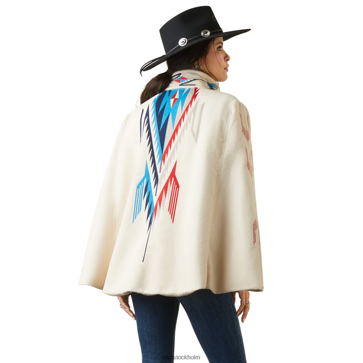 blast Ariat cape chimayo kappa smörkräm kvinnor F04843518