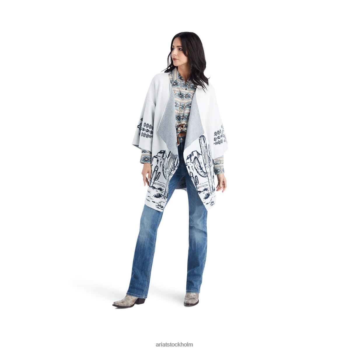 blast Ariat ökenkofta blanc de blanc kvinnor F04843317