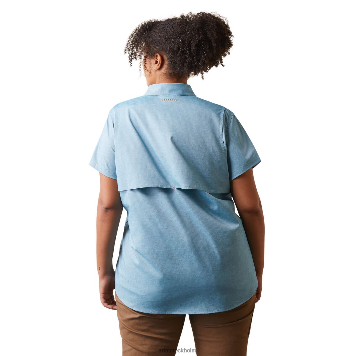 blast Ariat armeringsjärn tillverkad tuff venttek durastretch arbetsskjorta larkspursljung kvinnor F04842990