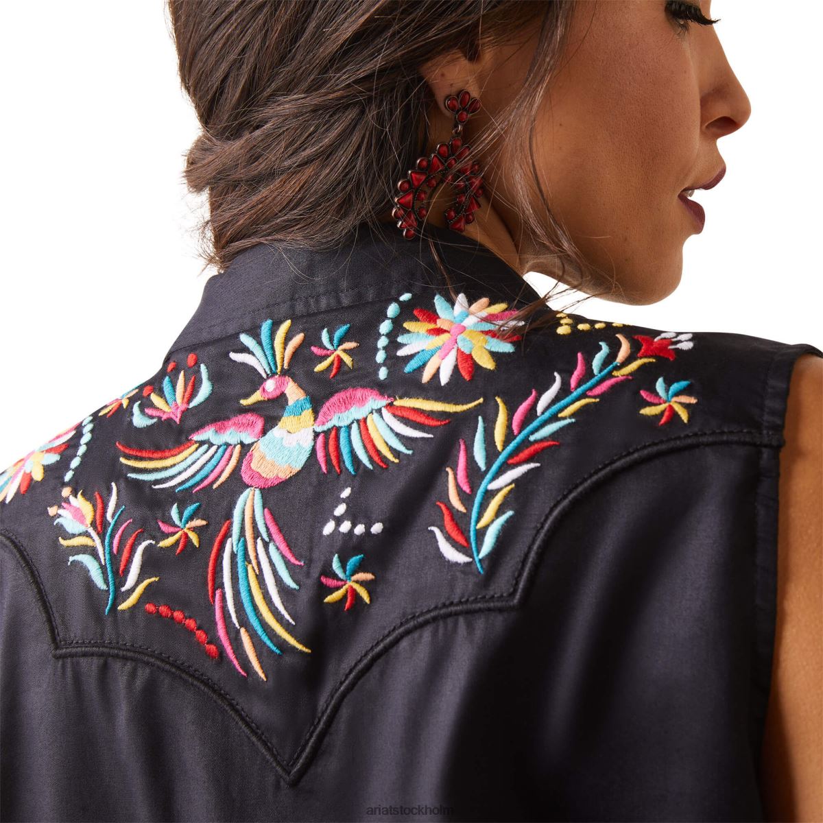 blast Ariat connie skjorta svart kvinnor F04842823