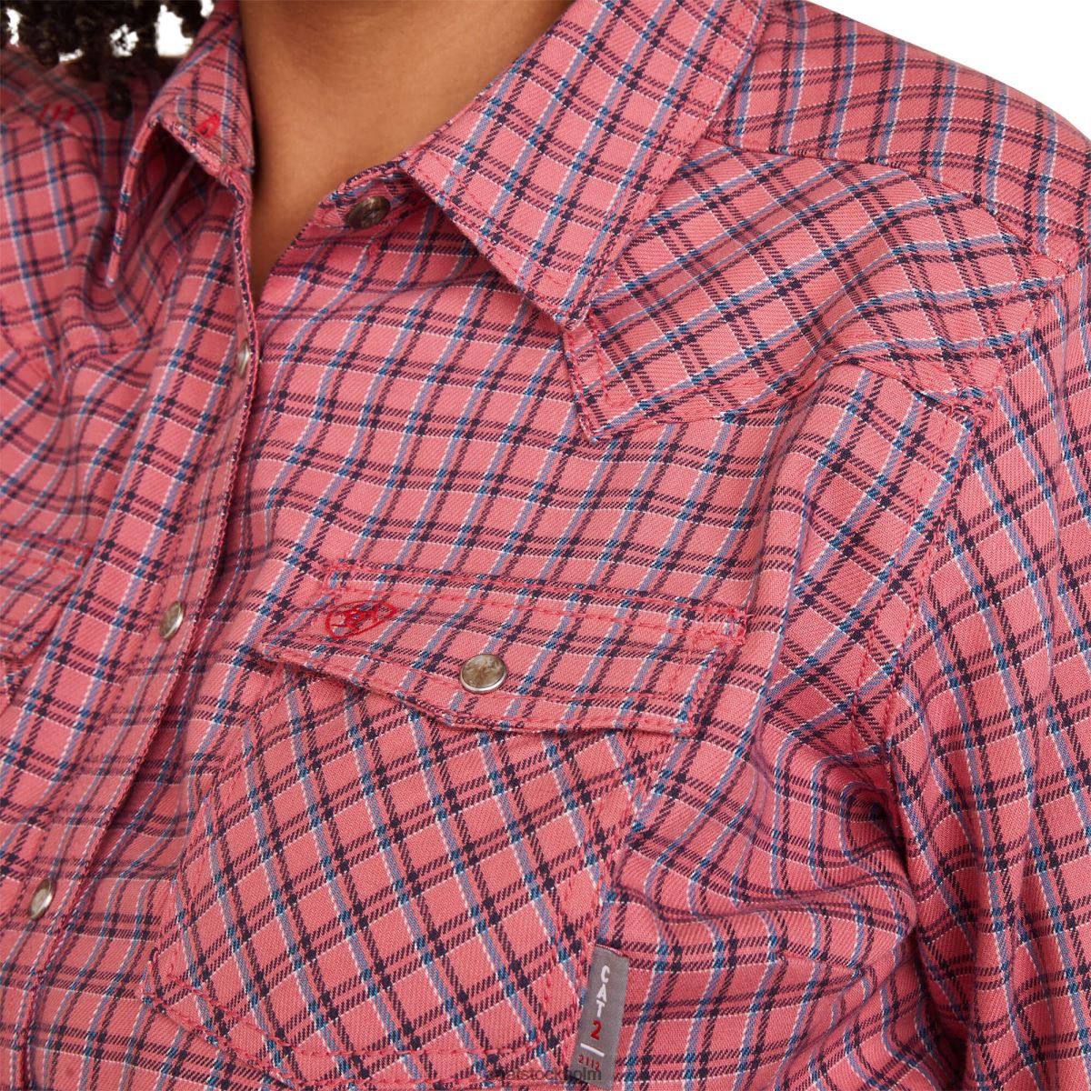 blast Ariat fr knox arbetsskjorta med snäpp solkysst kvinnor F04843093