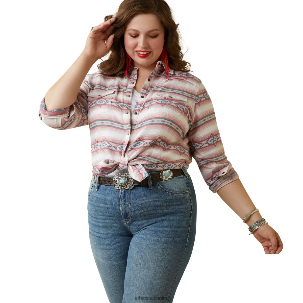 blast Ariat äkta kaycee skjorta med klassisk passform kaycee jcd kvinnor F04843012