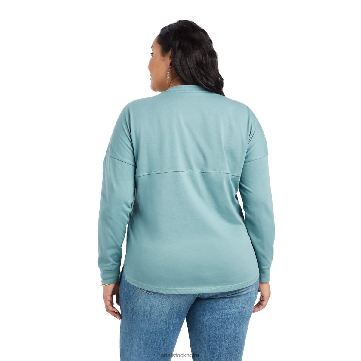 blast Ariat riktig oversized skjorta arktiska kvinnor F04842977