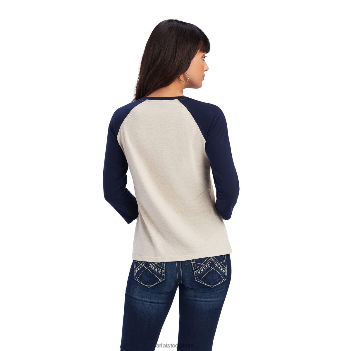 blast Ariat riktig regnbågsklassisk skjorta vete ljung kvinnor F04842931