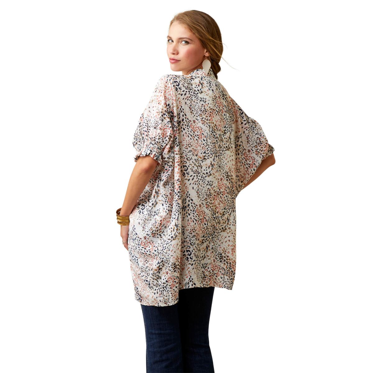 blast Ariat söt våren kimono wrap multitryck kvinnor F04843285