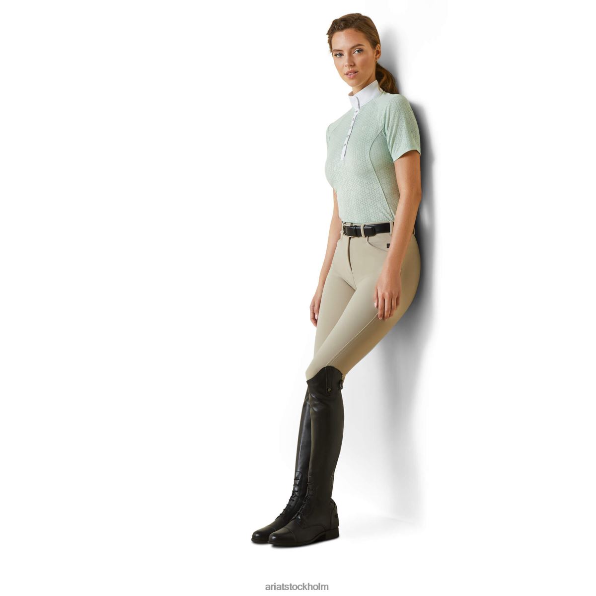 blast Ariat showstopper utställningströja aqua skum kvinnor F04843653