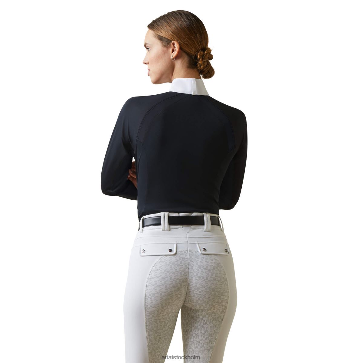 blast Ariat sunstopper pro 2.0 show tröja visa marinen/ashton kvinnor F04843667