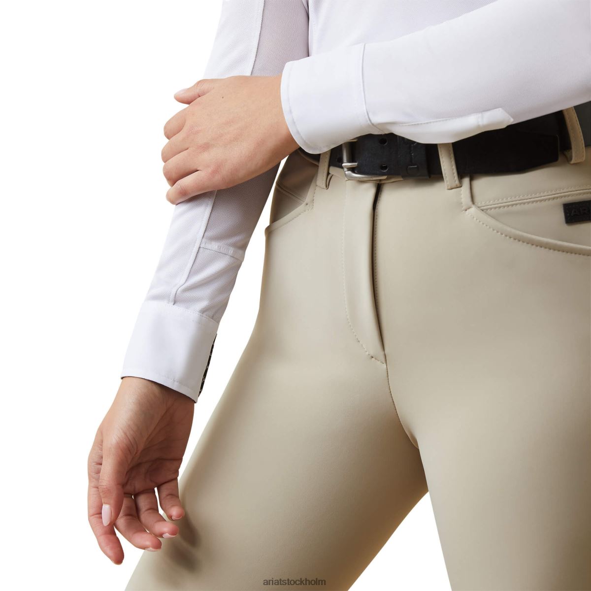 blast Ariat sunstopper pro 2.0 show tröja vit/oscar kvinnor F04843669