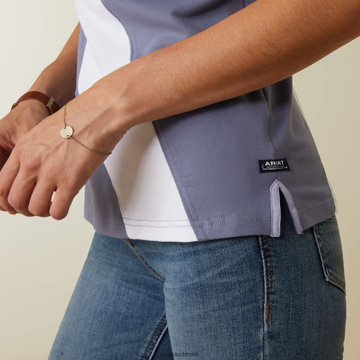 blast Ariat taryn polo mörk granit kvinnor F04843269