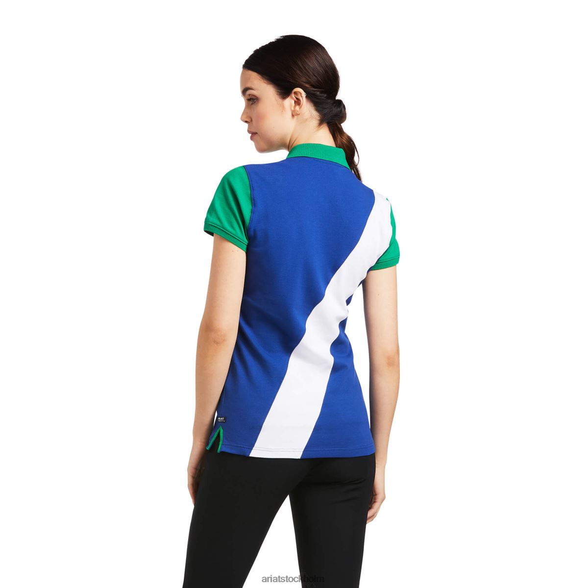 blast Ariat taryn polo mazarinblått/biljardbord kvinnor F04843206