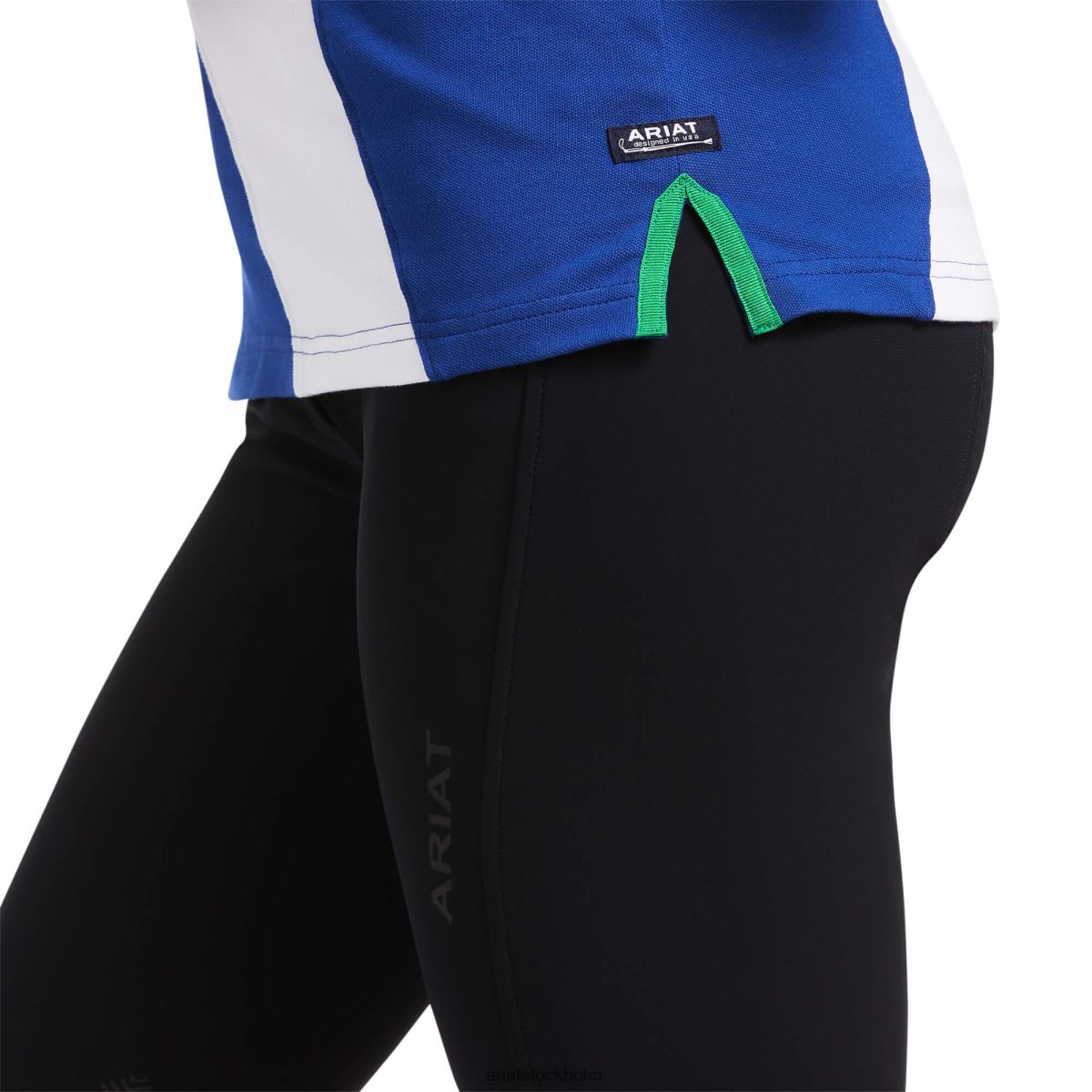 blast Ariat taryn polo mazarinblått/biljardbord kvinnor F04843206