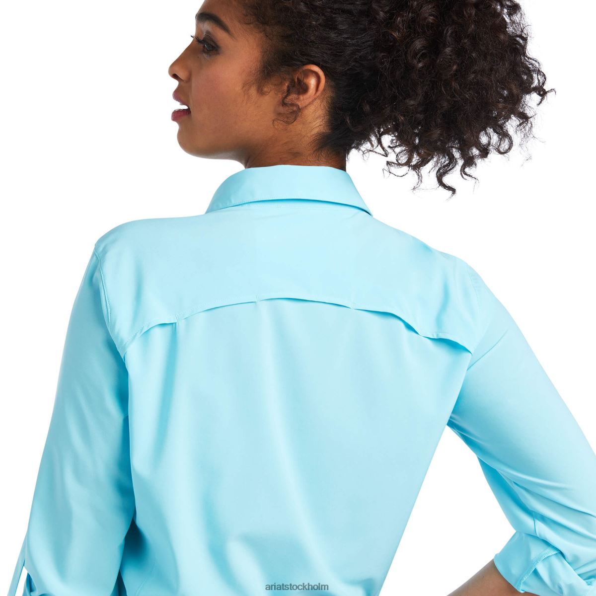 blast Ariat venttek stretch skjorta ungkarl knappen kvinnor F04842776