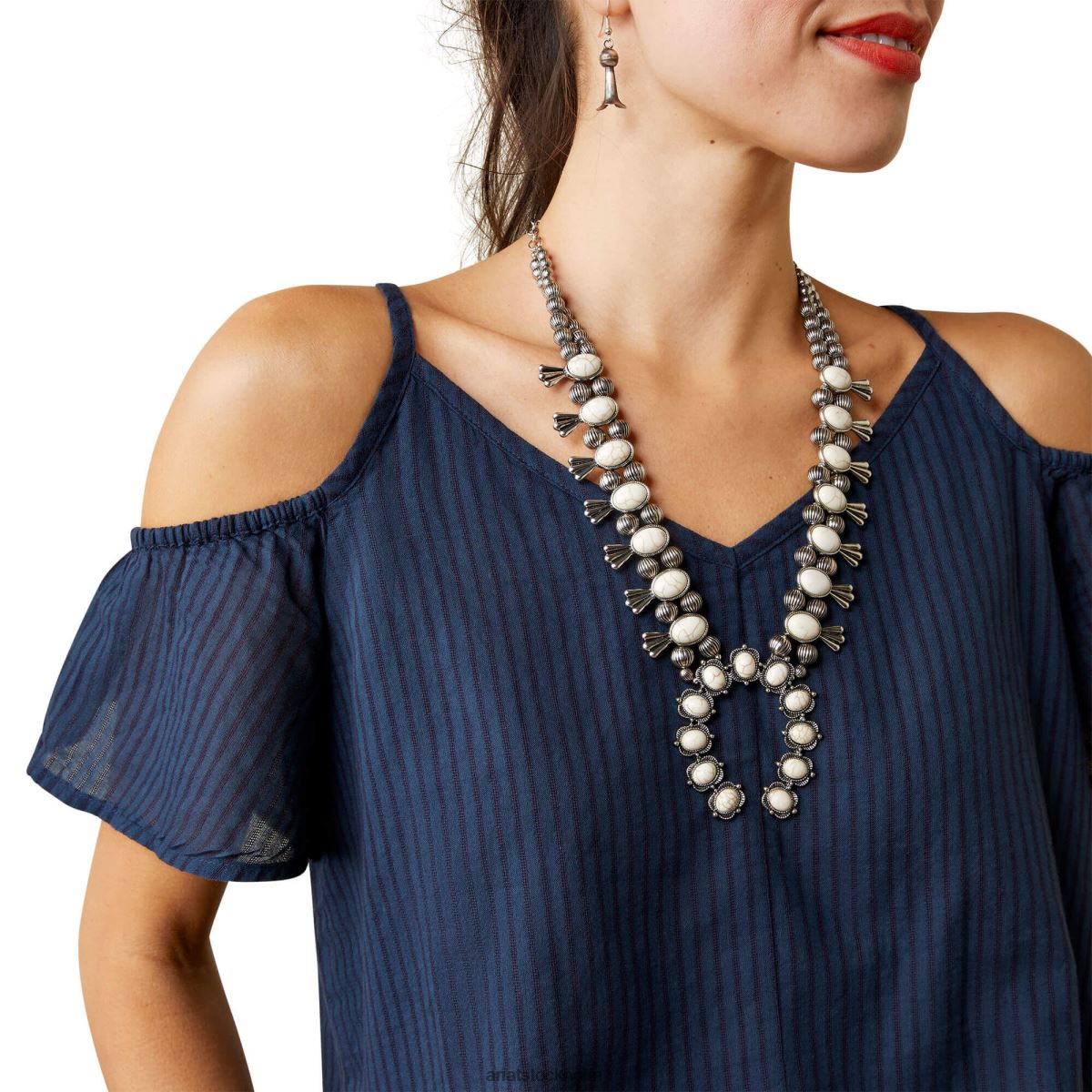 blast Ariat dolly topp midnatt flottan kvinnor F04843292