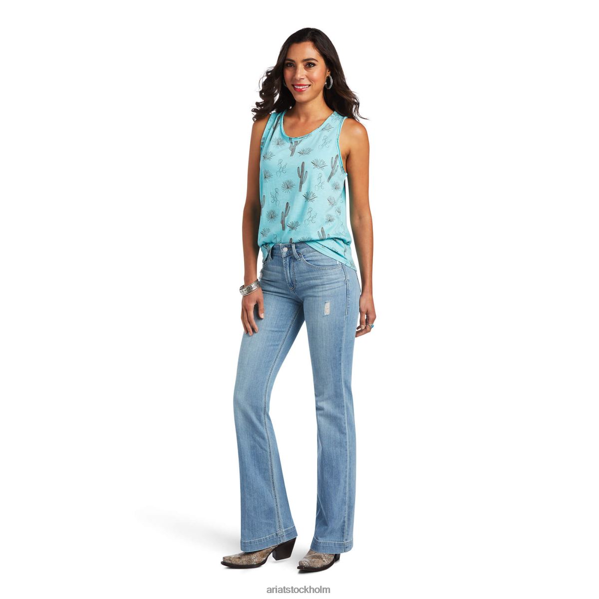 blast Ariat kaktus öken tank multitryck kvinnor F04842846