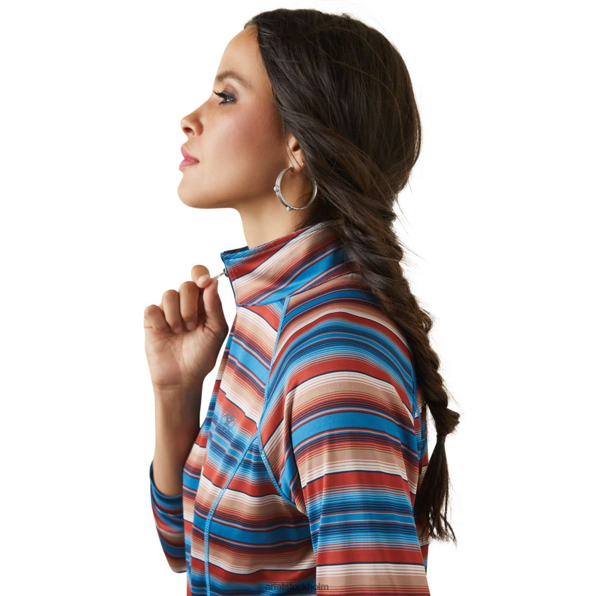 blast Ariat laguna 1/4 dragkedja horisont serape kvinnor F04842833