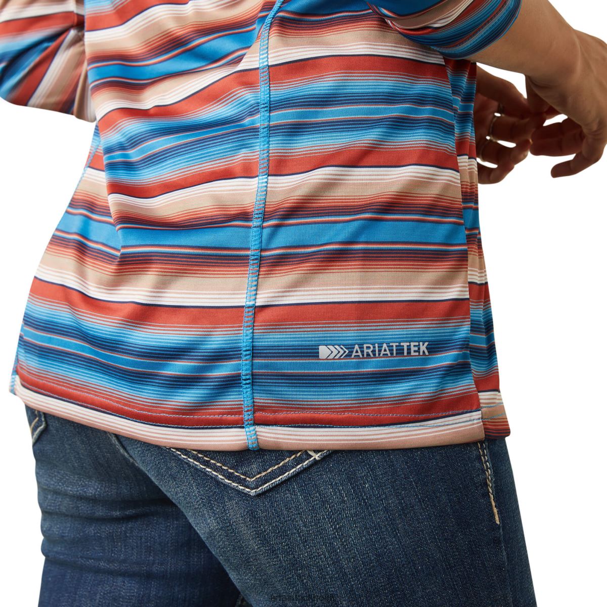 blast Ariat laguna 1/4 dragkedja horisont serape kvinnor F04842833