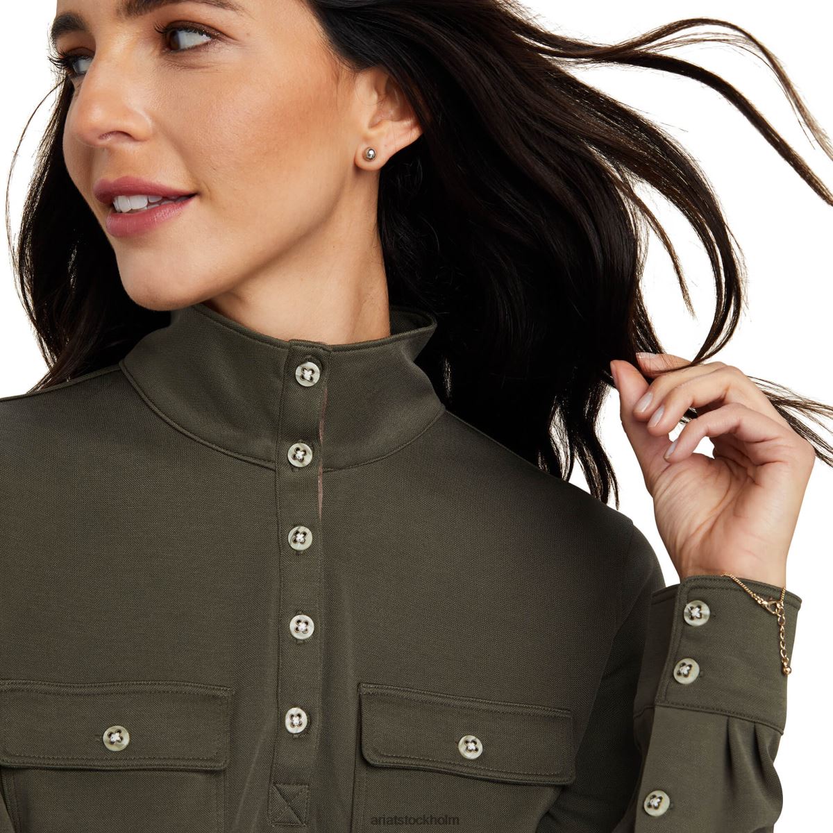 blast Ariat overbrook topp jorden kvinnor F04843068