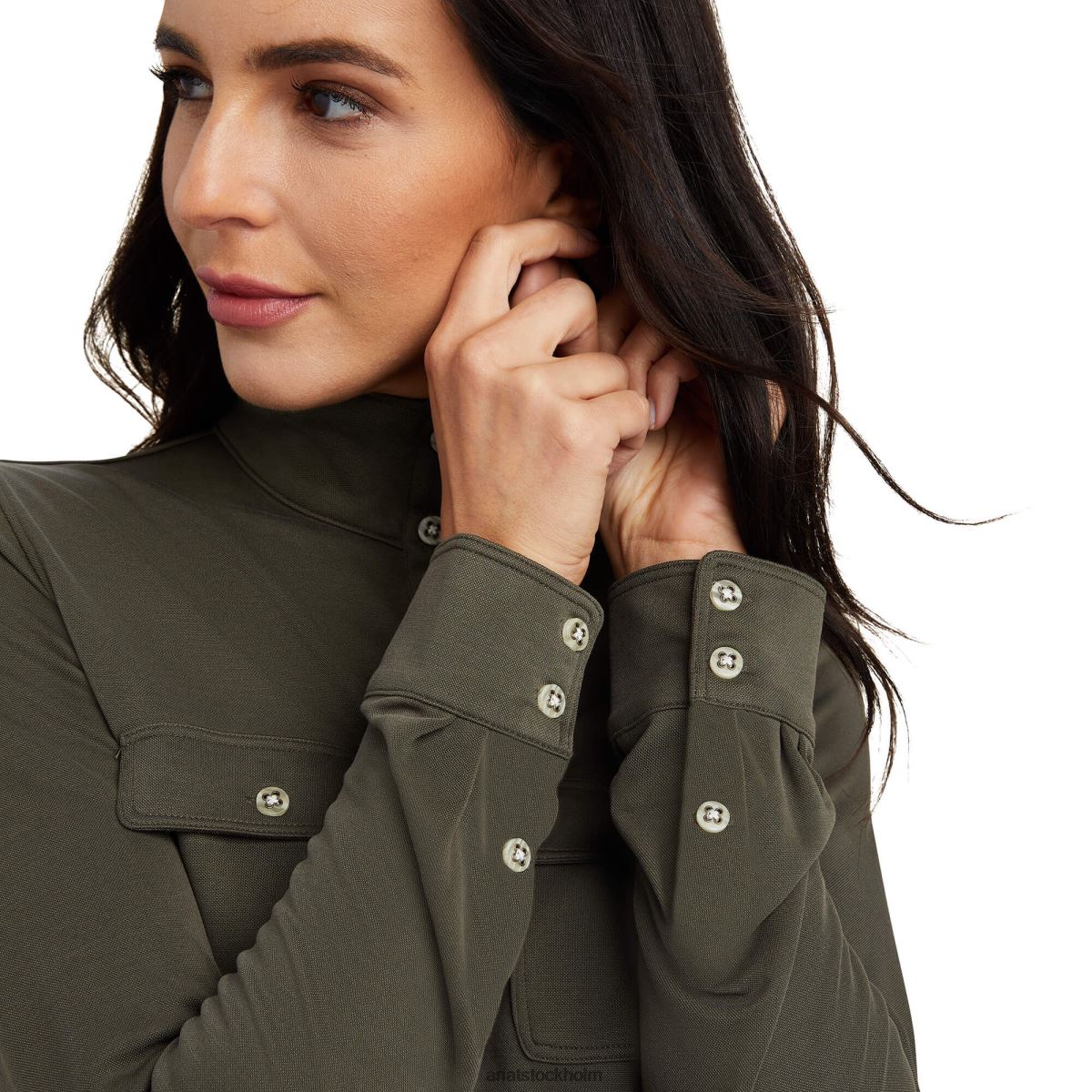 blast Ariat overbrook topp jorden kvinnor F04843068