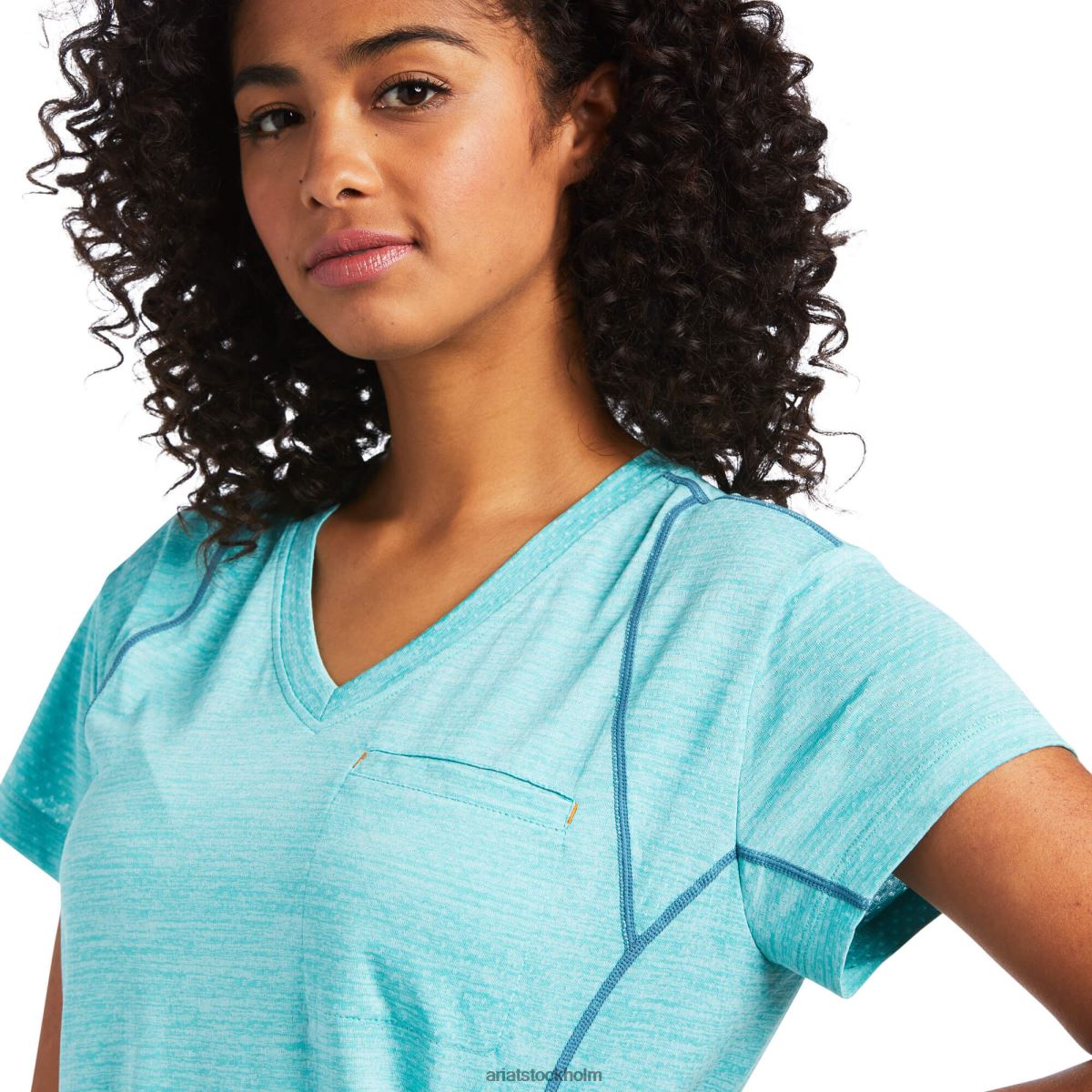 blast Ariat armeringsjärn evolution t-shirt ängsbäck kvinnor F04843192