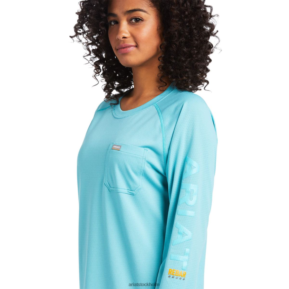 blast Ariat armeringsjärn heat fighter t-shirt ängsbäck kvinnor F04843067