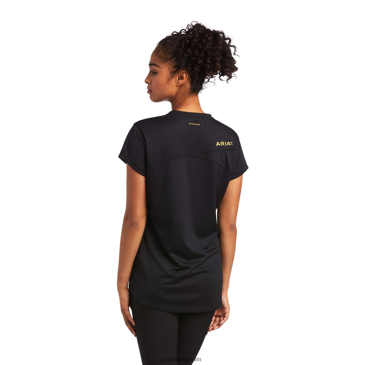 blast Ariat armeringsjärn polartec elite all season t-shirt svart kvinnor F04843245