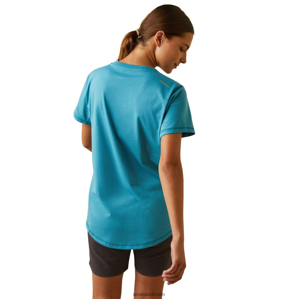 blast Ariat armeringsjärn t-shirt riddarsporre kvinnor F04843213