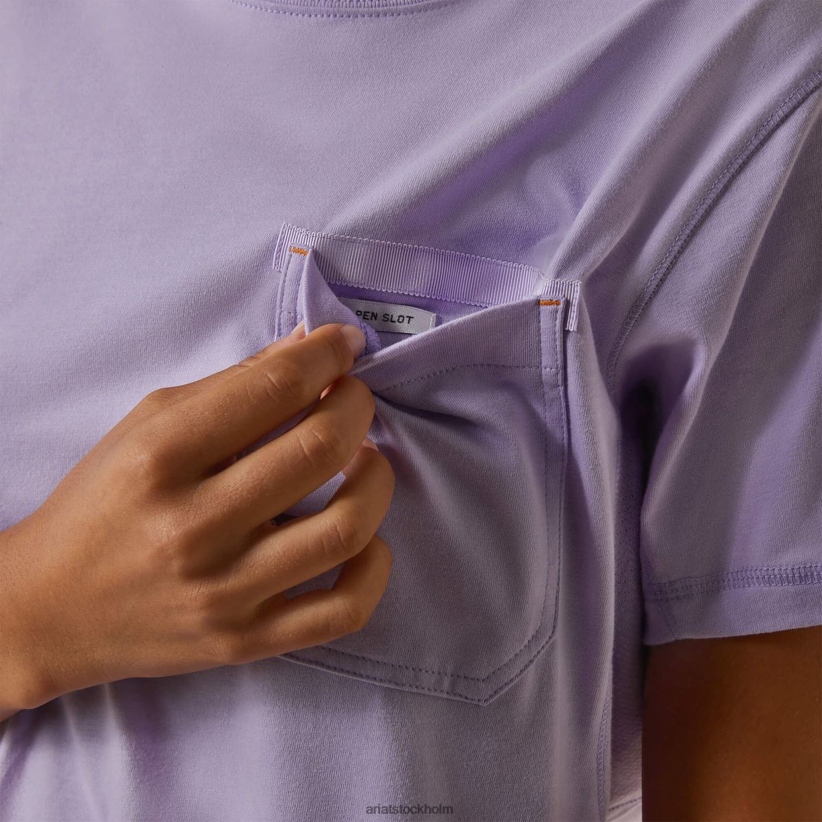 blast Ariat grafisk t-shirt för armeringsjärn lavendel kvinnor F04843125