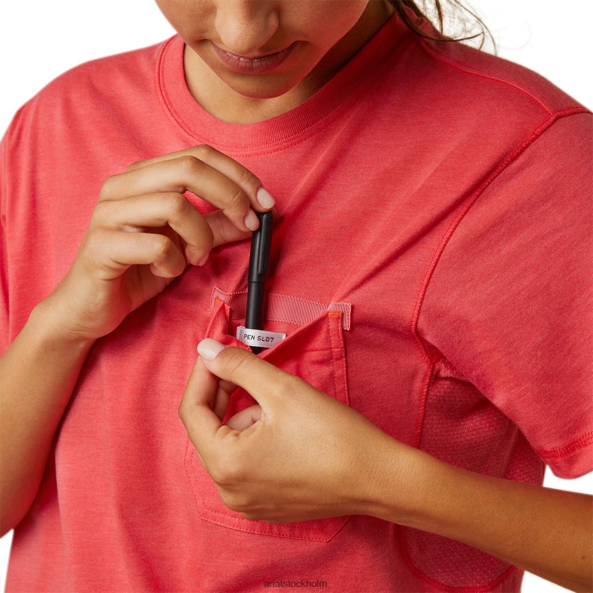 blast Ariat grafisk t-shirt för armeringsjärn teaberry kvinnor F04843083