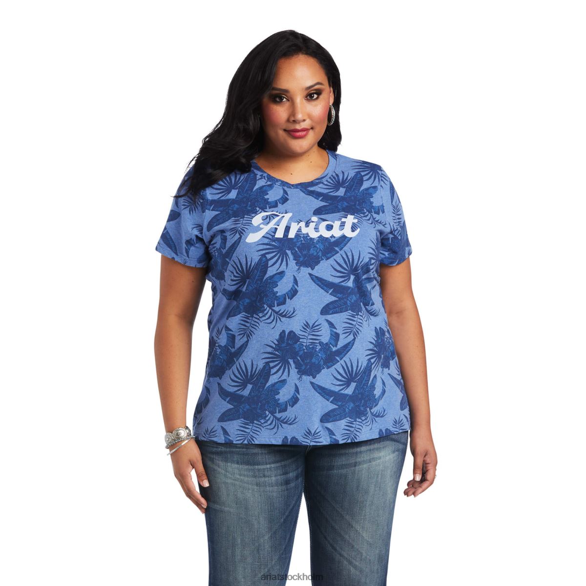 blast Ariat riktig ö-t-shirt ö skuggtryck kvinnor F04843244