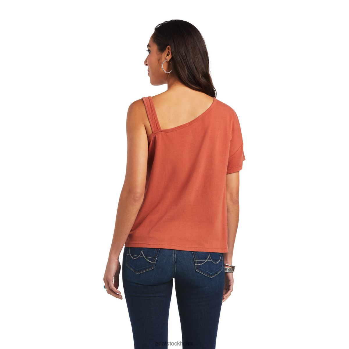 blast Ariat runt och runt tee redwood burl kvinnor F04842855