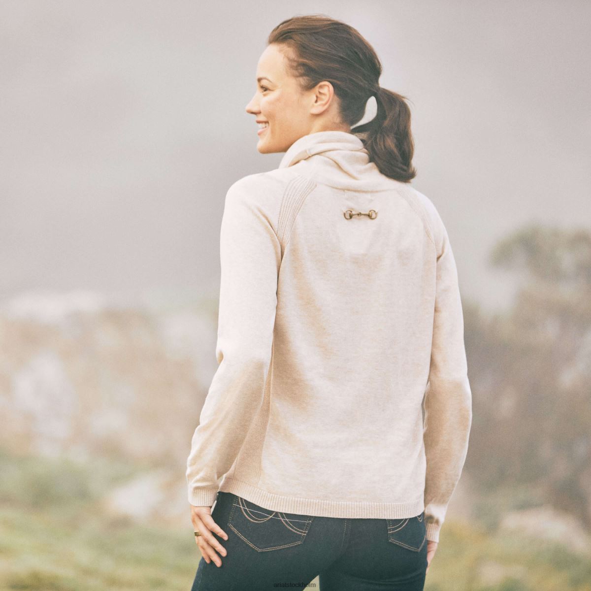 blast Ariat Lexi tröja gröt kvinnor F04843329