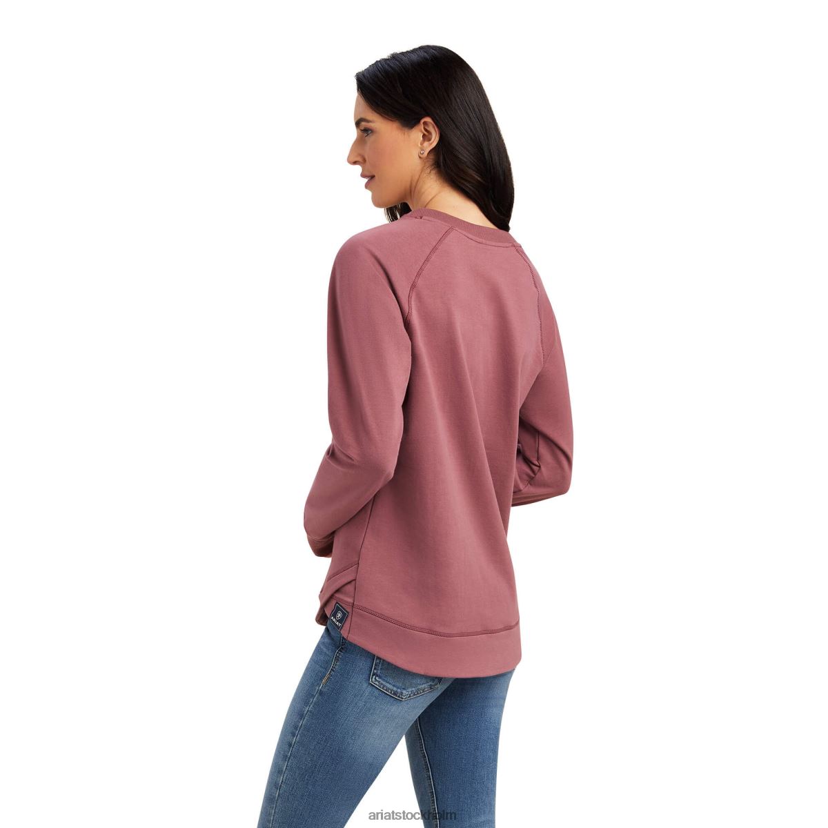 blast Ariat benicia sweatshirt vild ingefära kvinnor F04843323