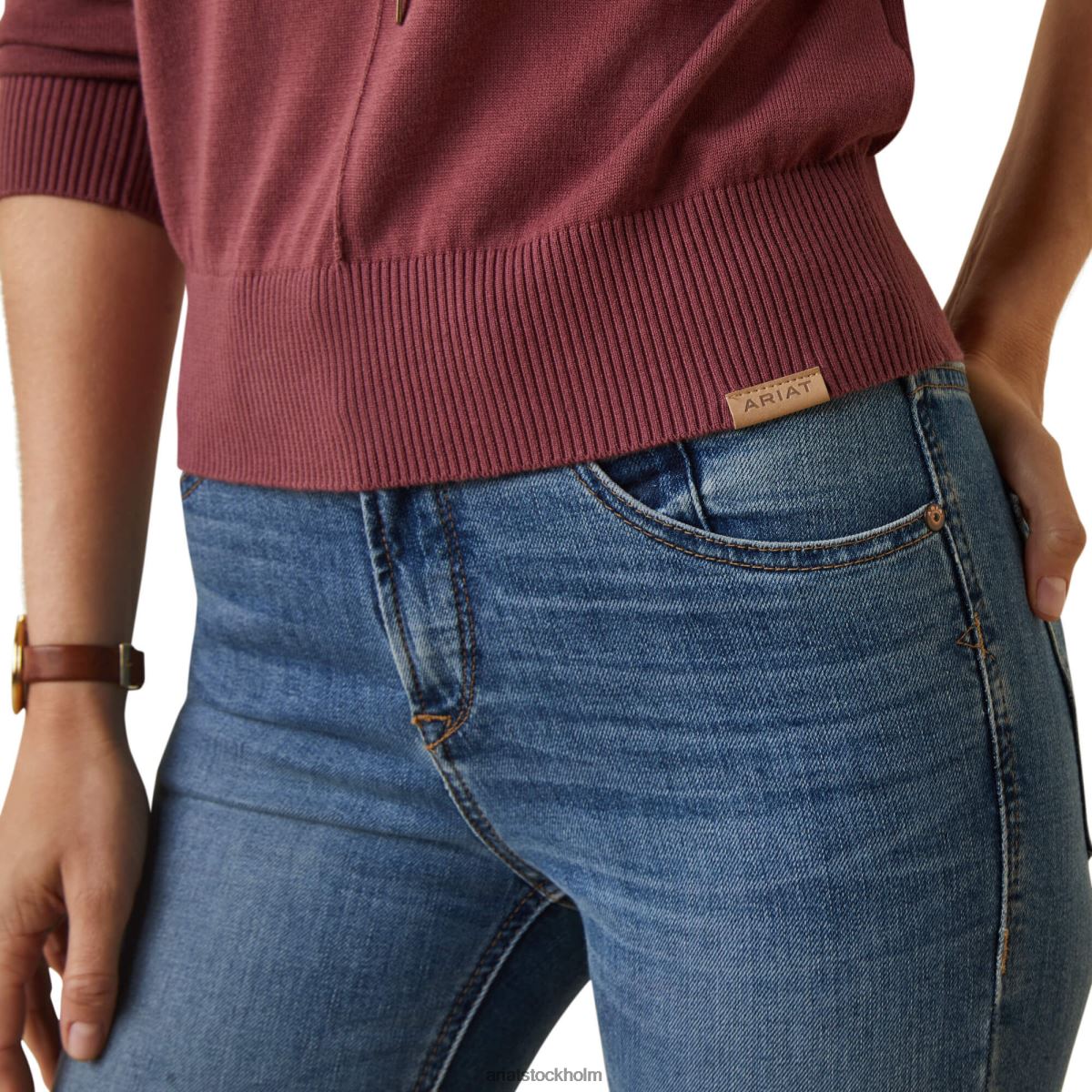 blast Ariat halvön tröja nocturne kvinnor F04843359