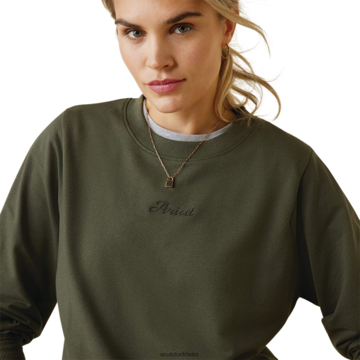 blast Ariat memento sweatshirt skalbagge kvinnor F04843348