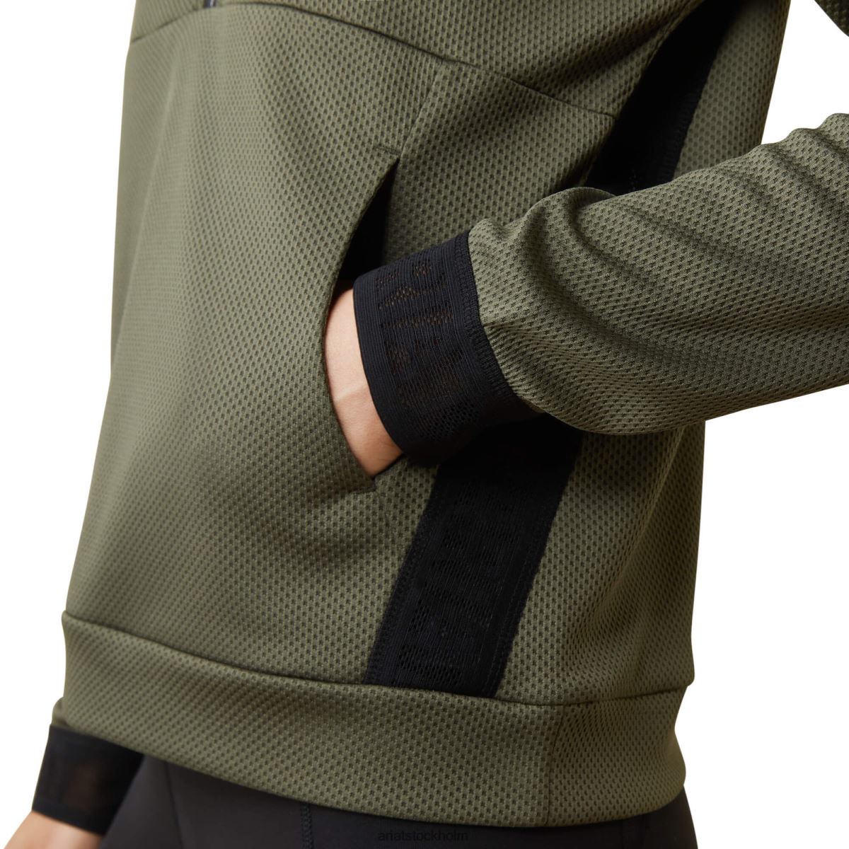 blast Ariat tröja med 1/2 dragkedja skalbagge kvinnor F04843374