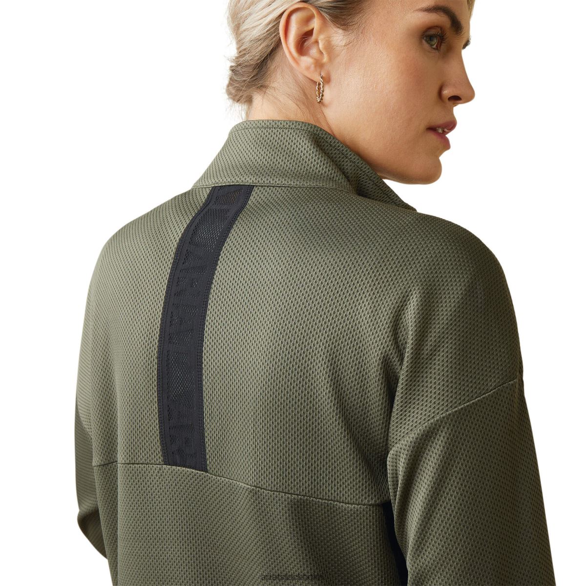 blast Ariat tröja med 1/2 dragkedja skalbagge kvinnor F04843374