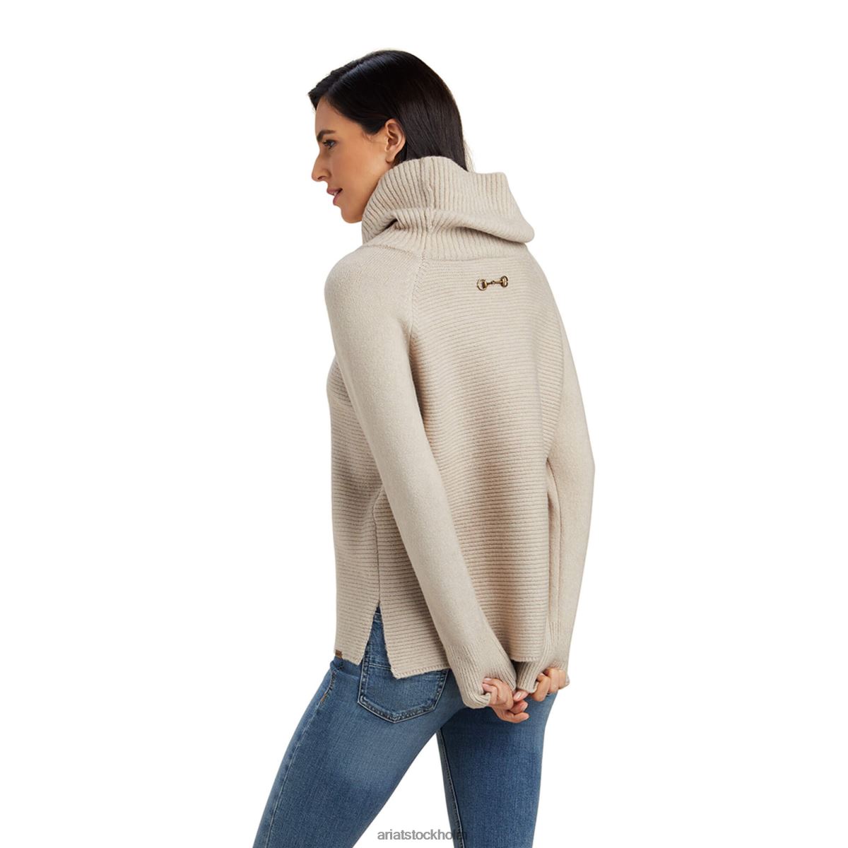 blast Ariat tre skorstenströja gröt kvinnor F04843343