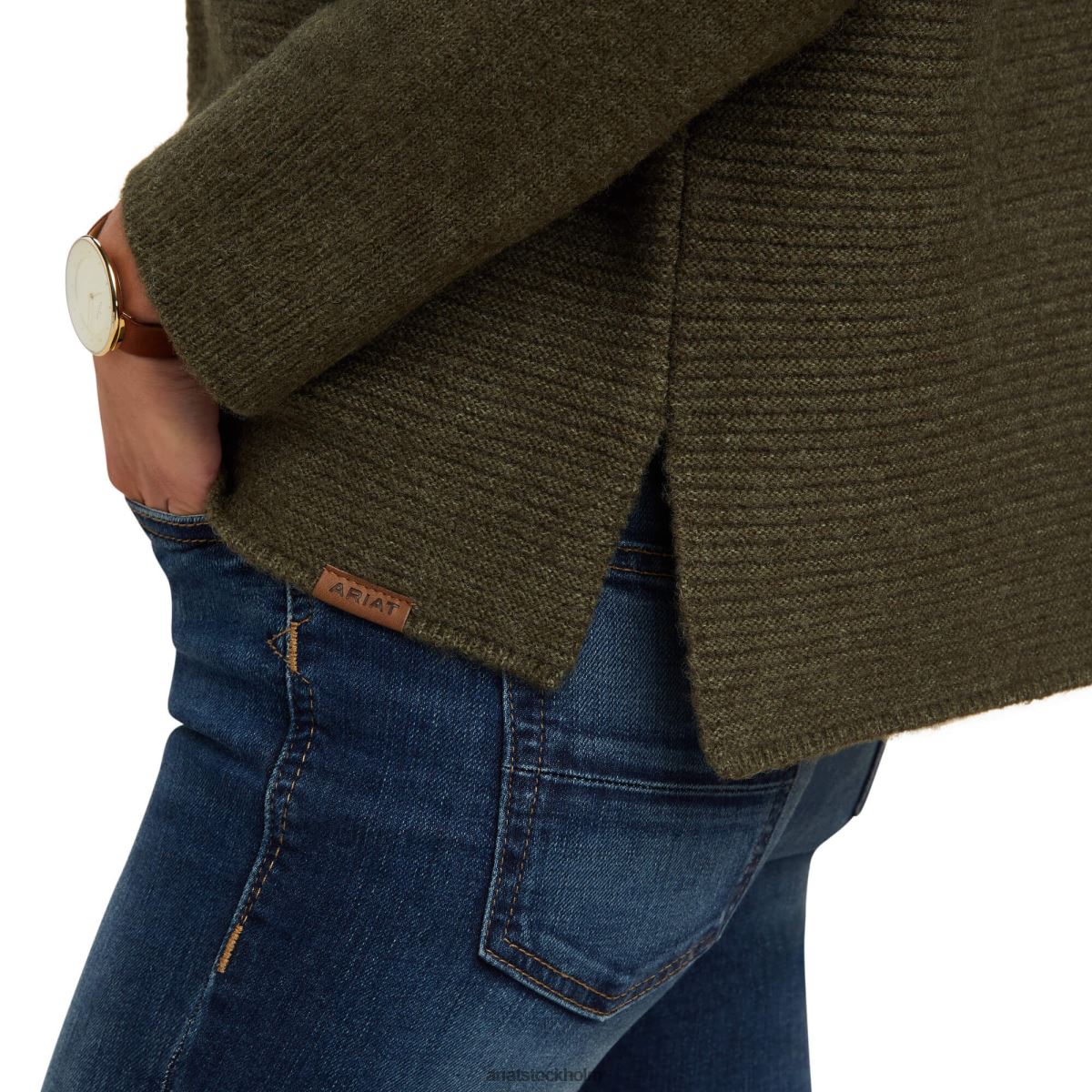 blast Ariat tre skorstenströja jorden kvinnor F04843336