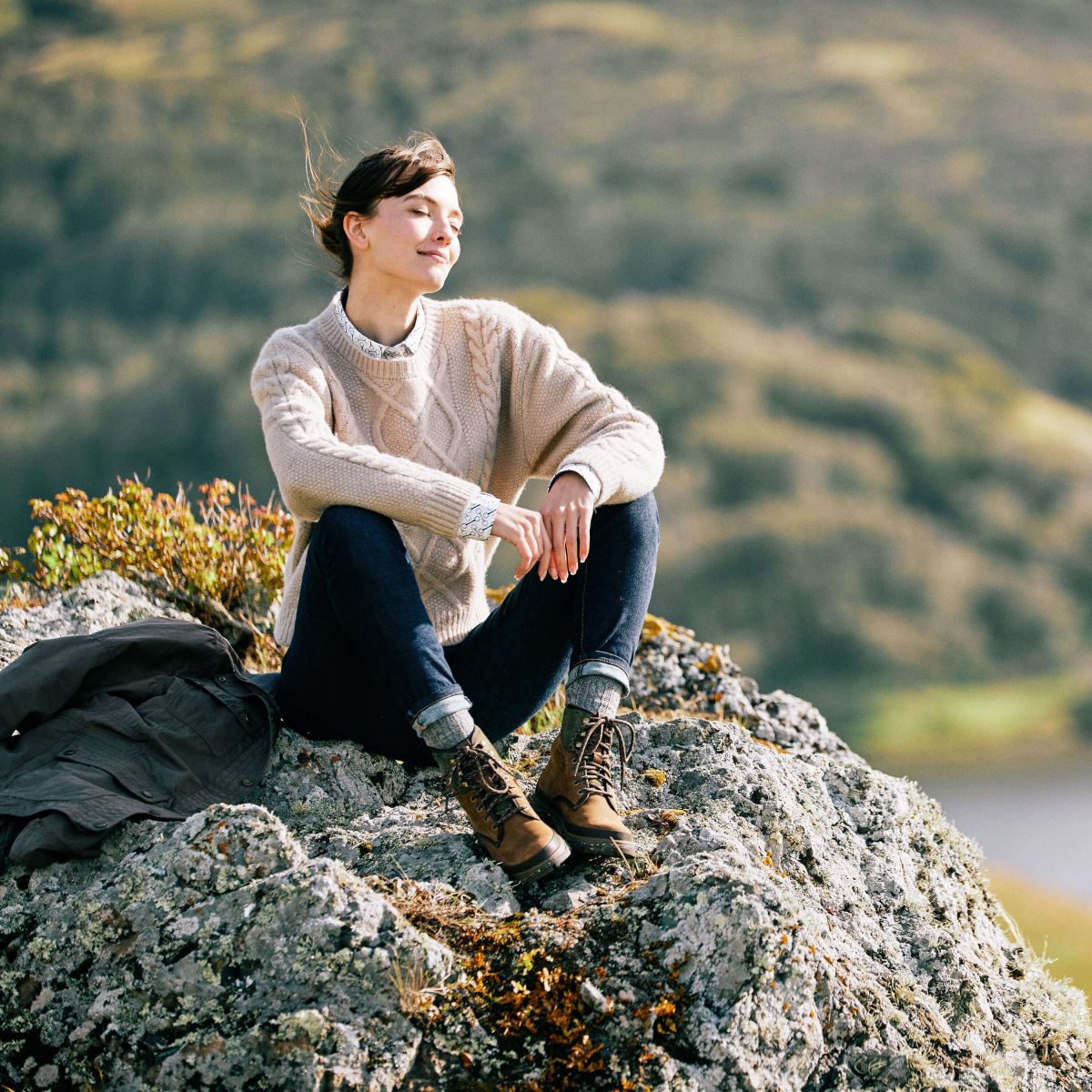 blast Ariat vinterkvartströja havregrynsljung kvinnor F04843352