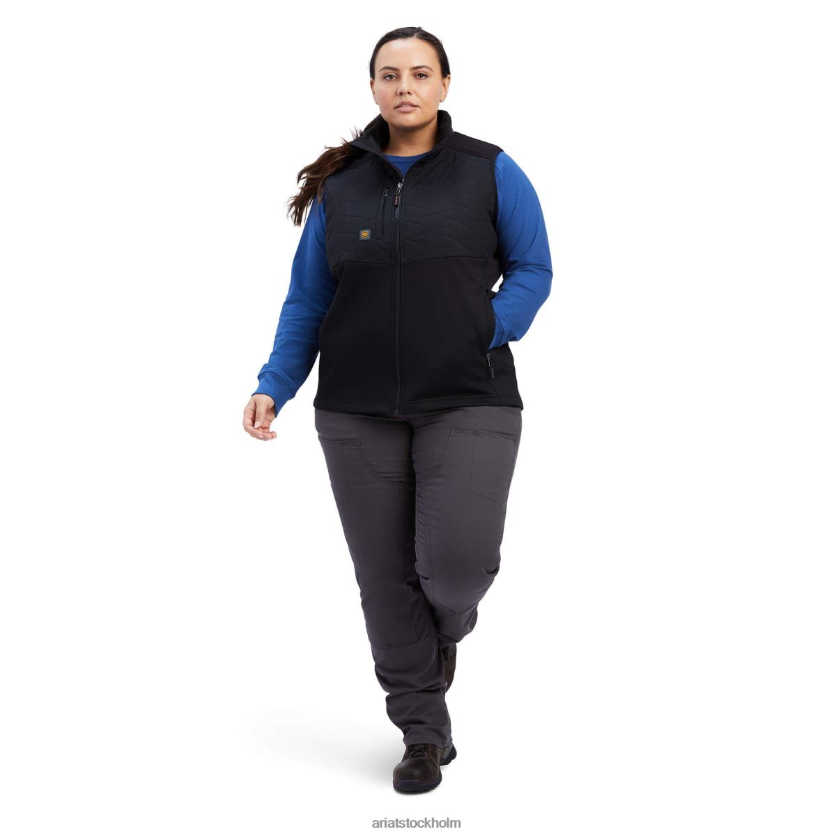 blast Ariat armeringsjärn cloud 9 väst svart kvinnor F04843626