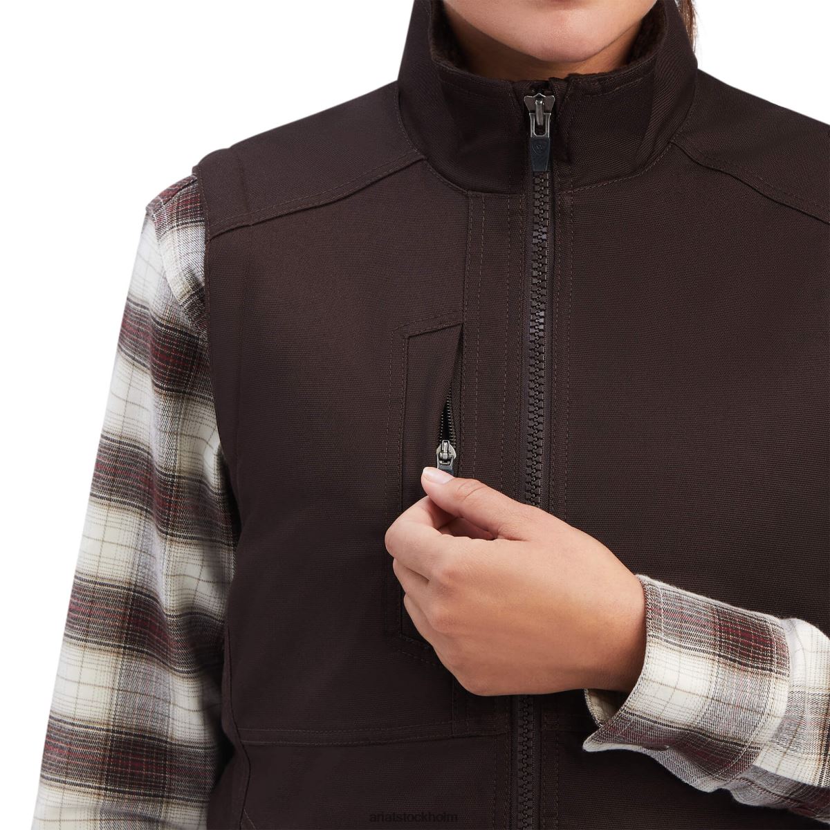 blast Ariat armeringsjärn duracanvas isolerad väst mol kvinnor F04843607