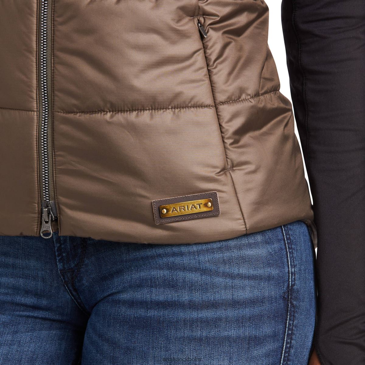 blast Ariat harmoniväst banyan bark kvinnor F04843586