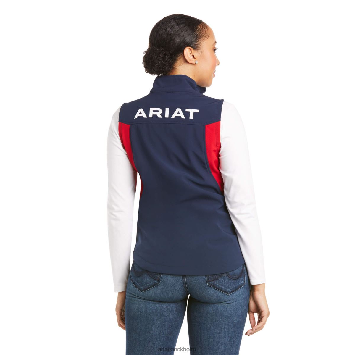 blast Ariat ny team softshellväst Marin kvinnor F04843499