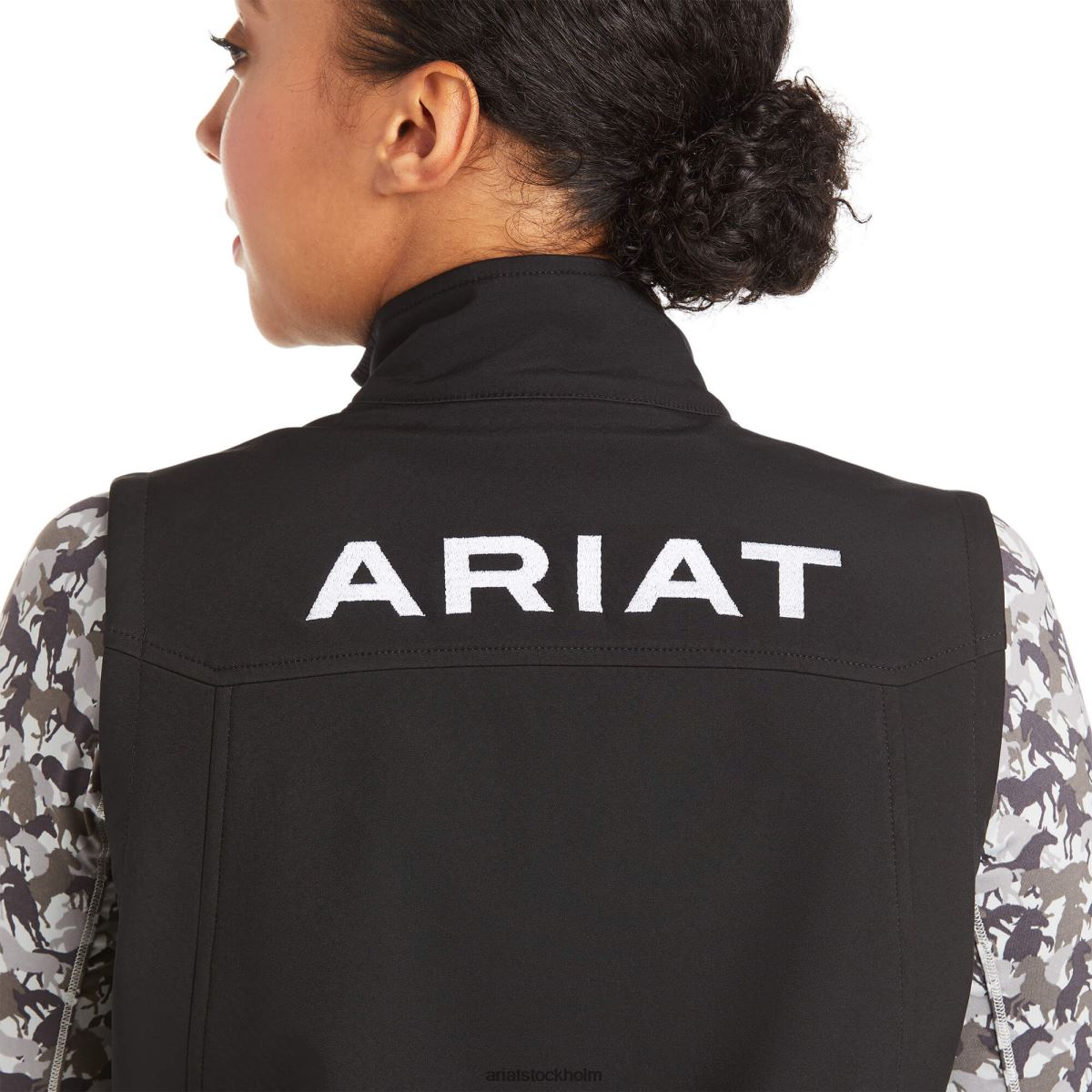 blast Ariat ny team softshellväst svart kvinnor F04843477