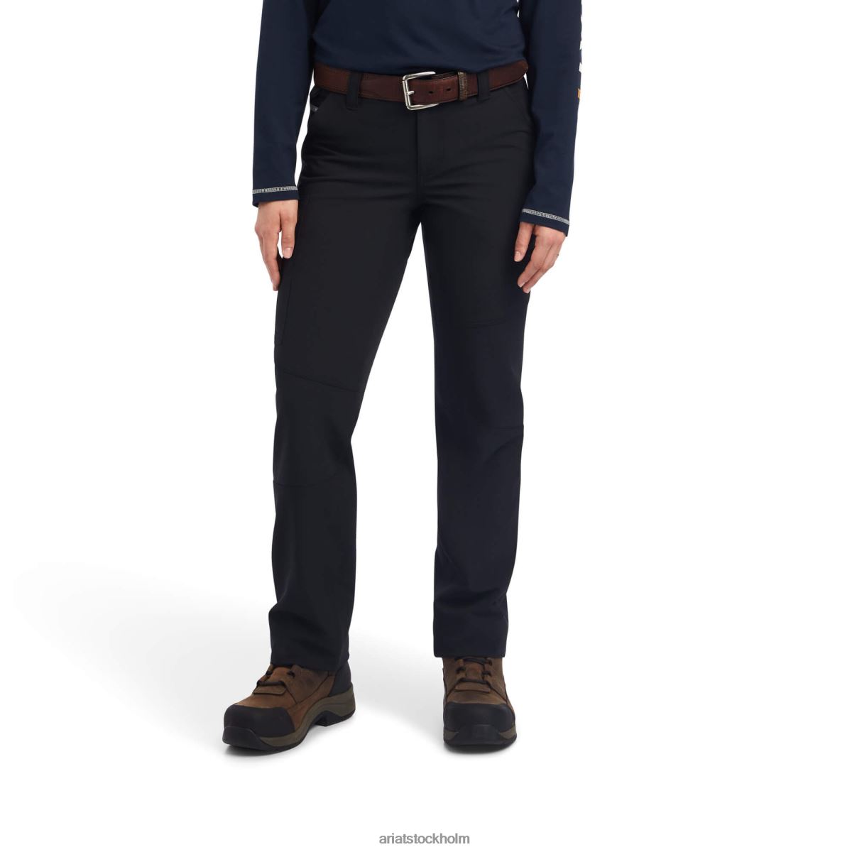 bottnar Ariat armeringsjärn durastretch dritek softshell rak byxa svart kvinnor F04842668